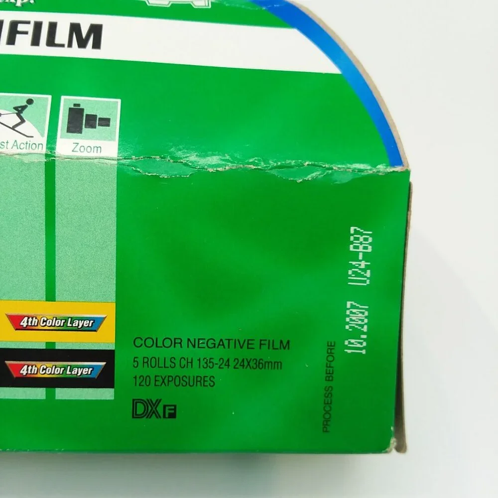 Fujifilm Superia X-TRA 400 Film 5 24 exp New Unused Rolls Film Photography 35mm